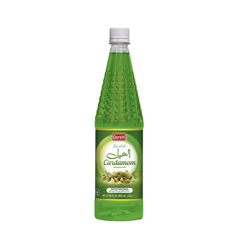Qarshi Cardamom Syrup - 800ml (12pcs)