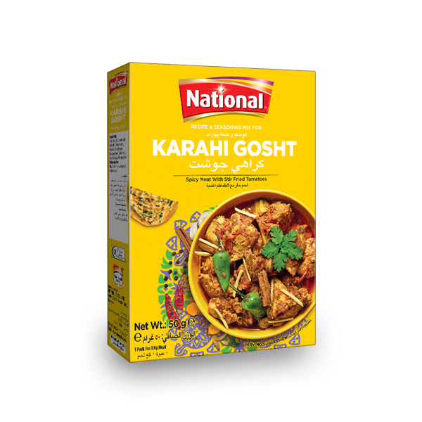 National Karahi Gosht - 50g (72pcs)