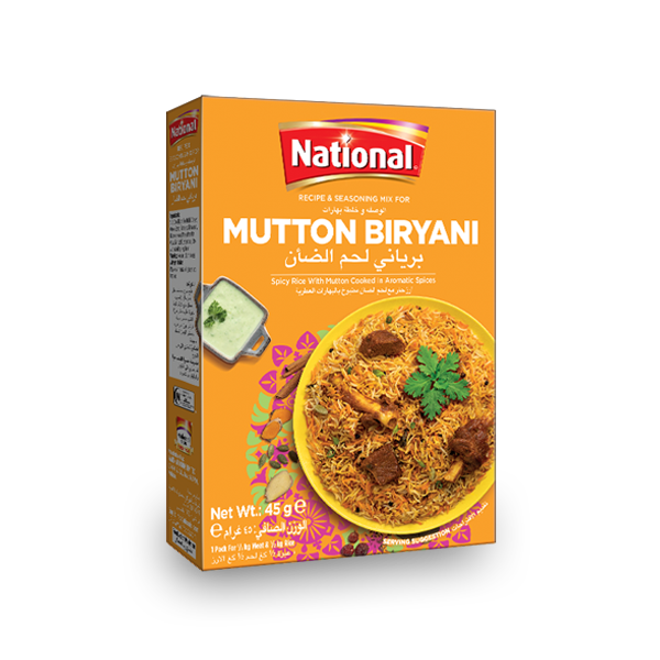 National Mutton Biryani - 45g (72pcs)