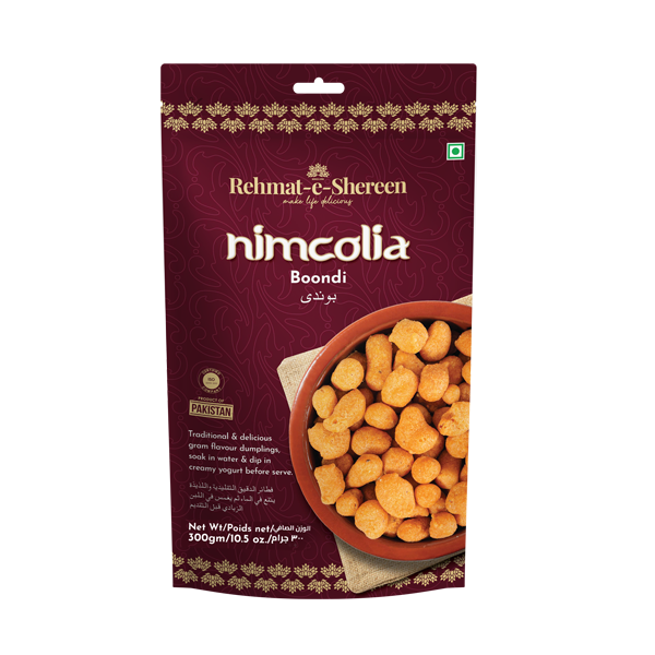 Rehmat-e-Shereen Nimcolia Boondi - 300gm (20pcs)