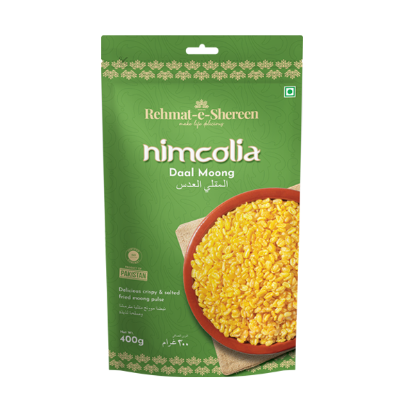 Rehmat E Shereen Nimcolia Daal Moong - 400gm (20pcs)