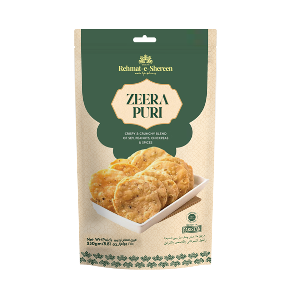 Rehmat E Shereen Nimcolia Zeera Puri - 250gm (20pcs)